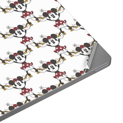 Disney Minnie Mouse Pattern Formation Universal Laptop 12in (9.8 x 6.8in) Skin